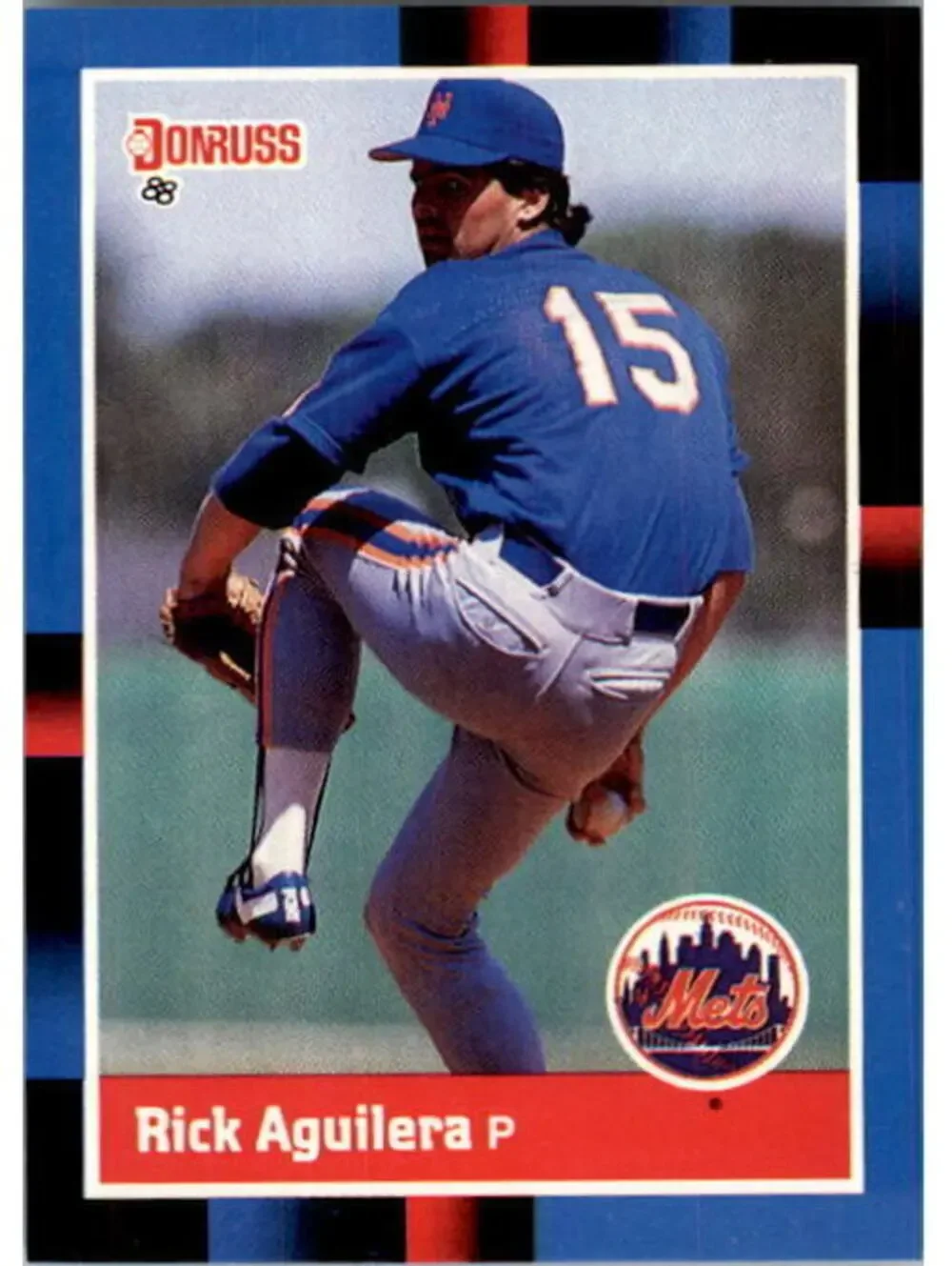 1988 Rick Aguilera Donruss Baseball Card #446